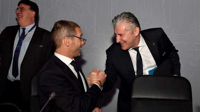 Second term for Davor Šuker at UEFA Executive Committee