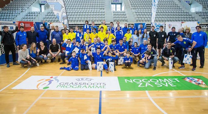 Football tournament for children with disabilities held in Osijek