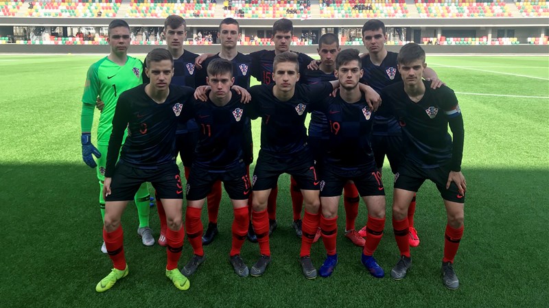 Remi Hrvatske U-17 sa Švicarskom, osvojeno drugo mjesto