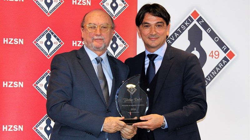 Dalić primio nagradu HZSN-a: "Postojalo je međusobno poštovanje"