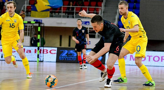 Futsal: Prijateljska pobjeda Ukrajine nad Hrvatskom