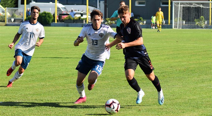Video: Uvodni remi Hrvatske U-19 s Rusima