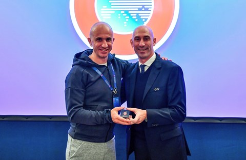 Petar Krpan na sastanku Uefine komisije za razvoj i stručnu pomoć