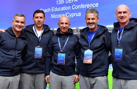 Hrvatska delegacija na Uefinoj konferenciji o trenerskom obrazovanju
