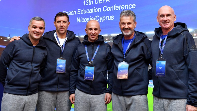 Hrvatska delegacija na Uefinoj konferenciji o trenerskom obrazovanju