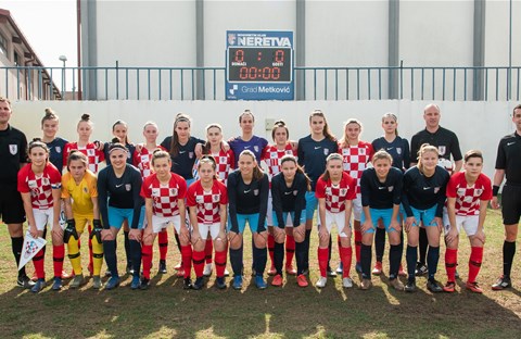 Visoka pobjeda Hrvatske U-17 nad domaćinom Neretvom
