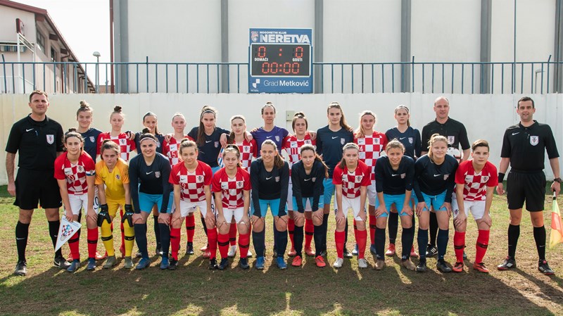 Visoka pobjeda Hrvatske U-17 nad domaćinom Neretvom