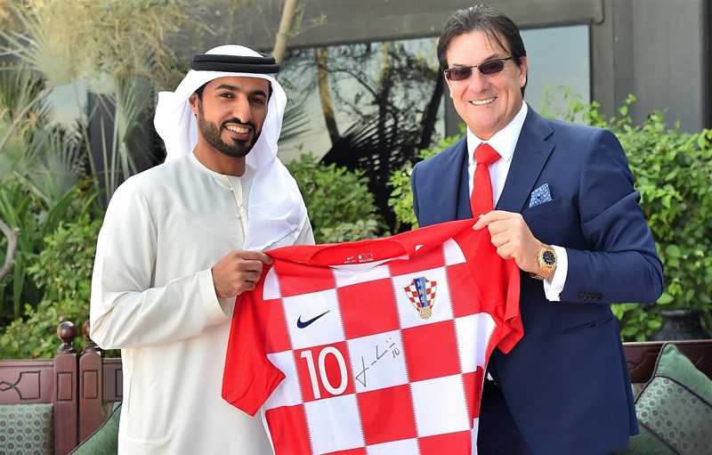 Predsjednik Nogometnog saveza UAE ugostio Damira Miškovića