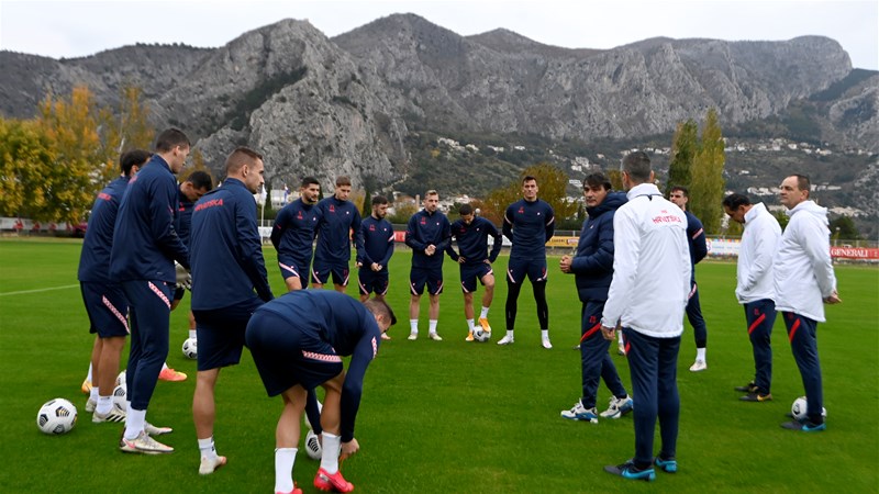 Vatreni odradili trening u Omišu