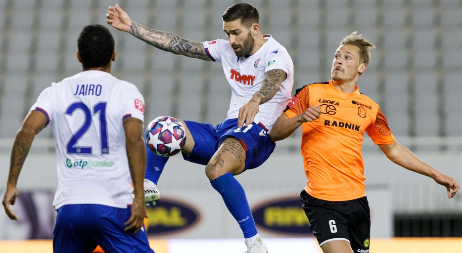 Video: Hajduk nadjačao Varaždin, podjela bodova u Koprivnici