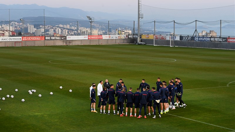 Vatreni odradili prvi trening na Rujevici