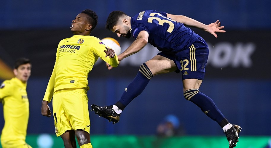 Minimalni poraz Dinama u prvom dvoboju četvrtfinala Europske lige