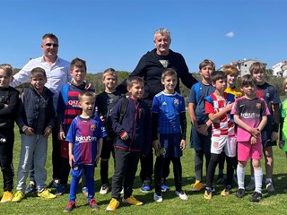 Davor Šuker posjetio Nogometni klub Krk