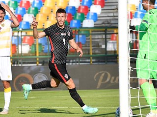 Croatia's draw with Armenia: Perišić celebrates his jubilee