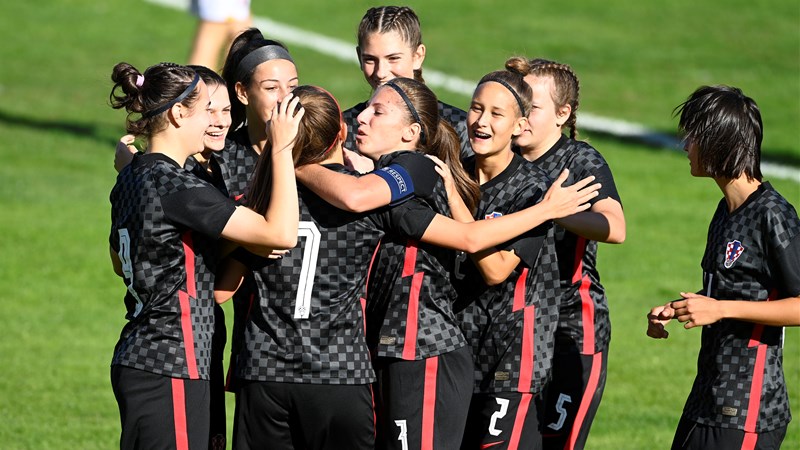 Hrvatska ženska U-17 reprezentacija uvjerljiva protiv Armenije