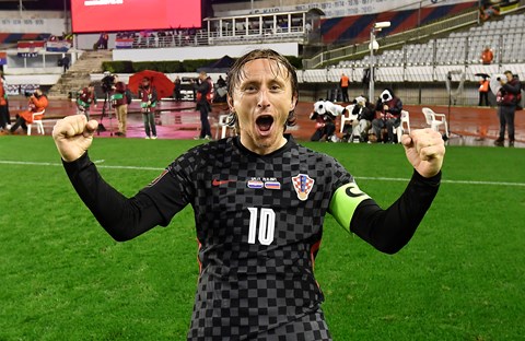 Luka Modrić u petom finalu Lige prvaka