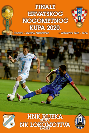 Finale Hrvatskog kupa 2020., Rijeka - Lokomotiva Šibenik, 1. kolovoza 2020.