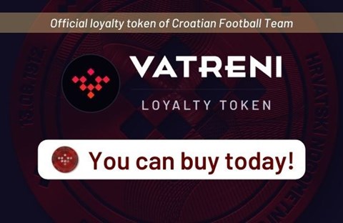 Loyalty crypto token VATRENI pre-sale is open!