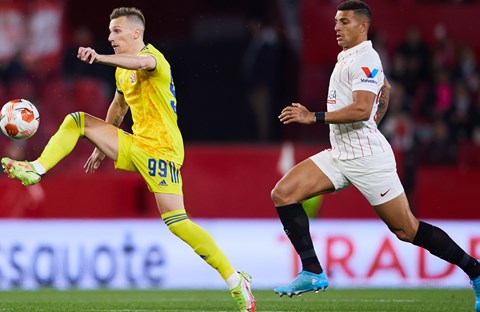Sevilla svladala Dinamo, Rakitić strijelac s bijele točke