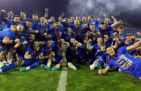 Dinamo slavi pobjedu nad Hajdukom i naslov prvaka Hrvatske