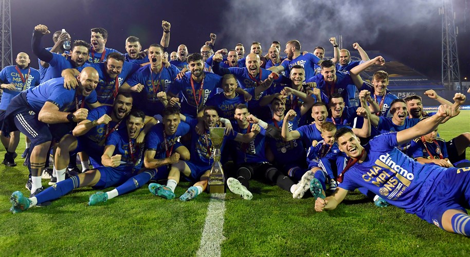 Dinamo titulu proslavio pobjedom nad Hajdukom