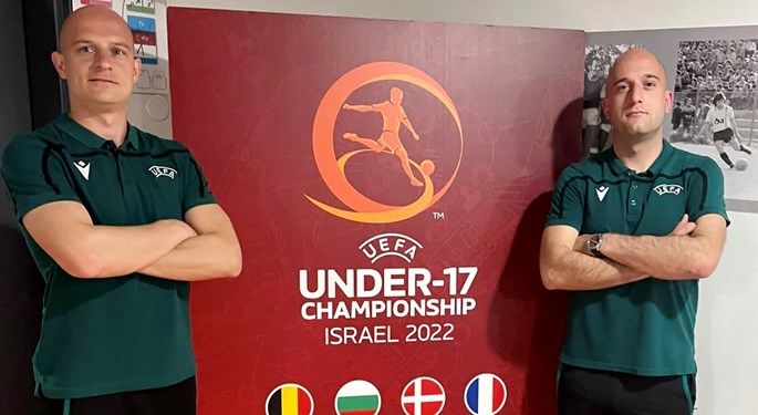 Dario Bel i Luka Pušić sude u finalu Eura U-17