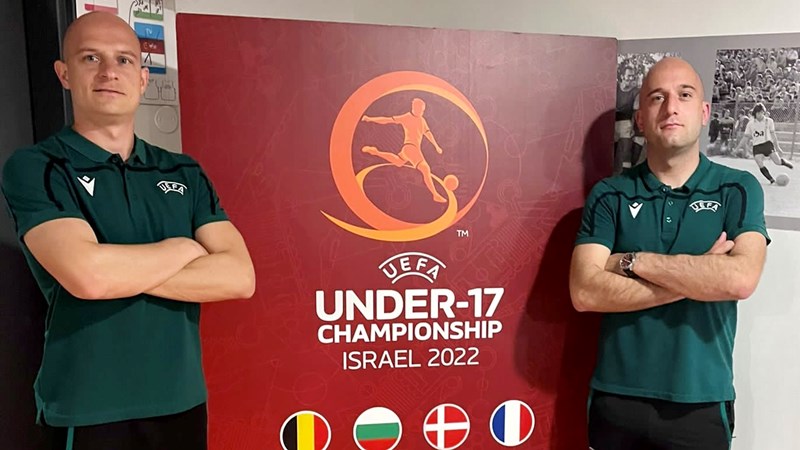 Dario Bel i Luka Pušić sude u finalu Eura U-17