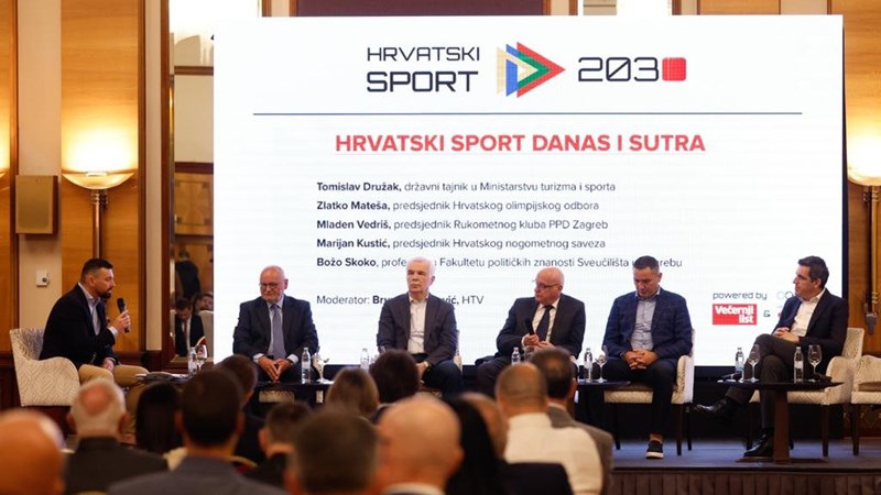 Predsjednik Kustić na konferenciji "Hrvatski sport 2030."
