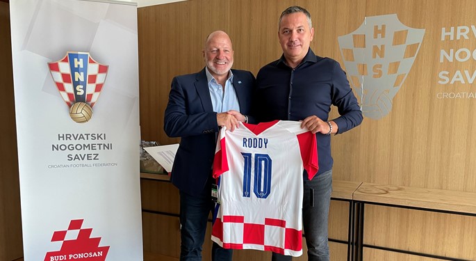 HNS management welcomes FIFA representative Ged Roddy