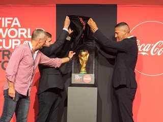 Jarni i Materazzi predstavili Splićanima trofej namijenjen pobjedniku Svjetskog prvenstva