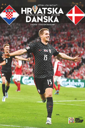 Uefina Liga nacija Hrvatska - Danska Zagreb, 22. rujna 2022.