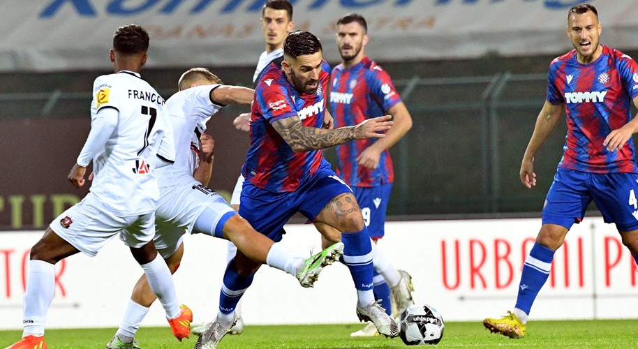 Hajduk kod Gorice slavio u devetoj minuti nadoknade, peta uzastopna pobjeda Osijeka