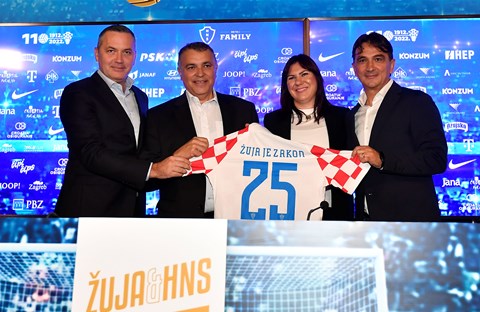 Žuja i hrvatska nogometna reprezentacija potpisali novi petogodišnji ugovor