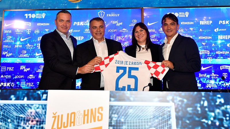 Žuja i hrvatska nogometna reprezentacija potpisali novi petogodišnji ugovor