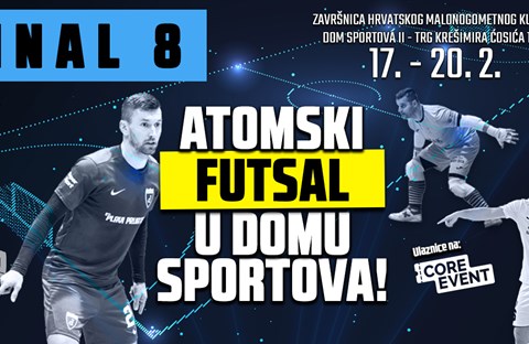 Završnica Hrvatskog malonogometnog kupa u Zagrebu
