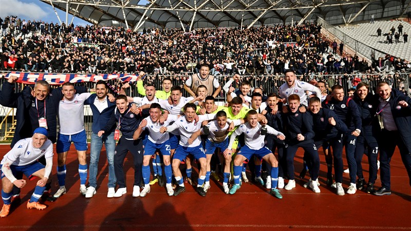 Juniori Hajduka ostvarili plasman u četvrtfinale Lige prvaka mladih