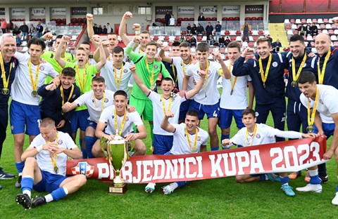 Pioniri i kadeti Hajduka osvajači Kupa Hrvatske