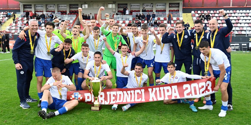 Pioniri i kadeti Hajduka osvajači Kupa Hrvatske