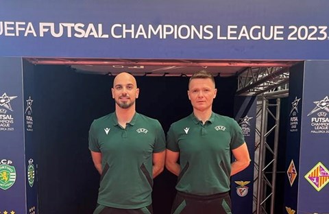 Nikola Jelić i Vedran Babić na Final Fouru futsalske Lige prvaka