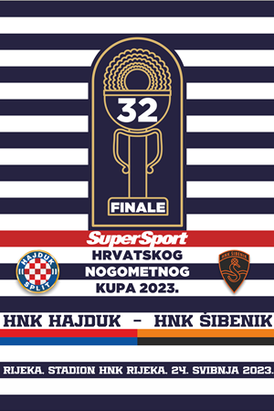Finale Hrvatskog kupa 2023., Šibenik - Hajduk Rijeka, 24. svibnja 2023.