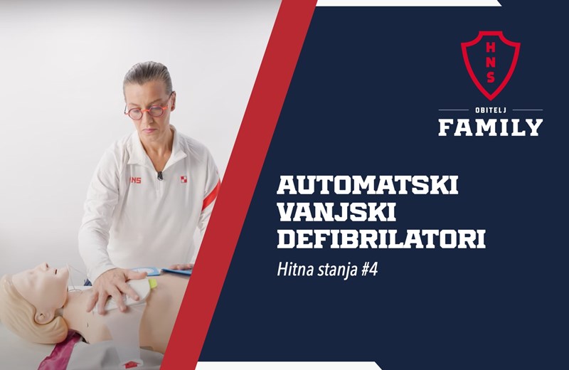 Korištenje automatskih vanjskih defibrilatora
