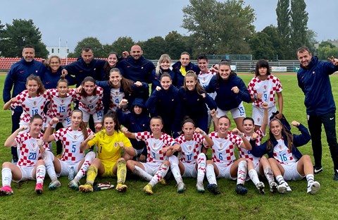 Hrvatska ženska U-19 reprezentacija u drugom susretu uspješnija od Slovačke