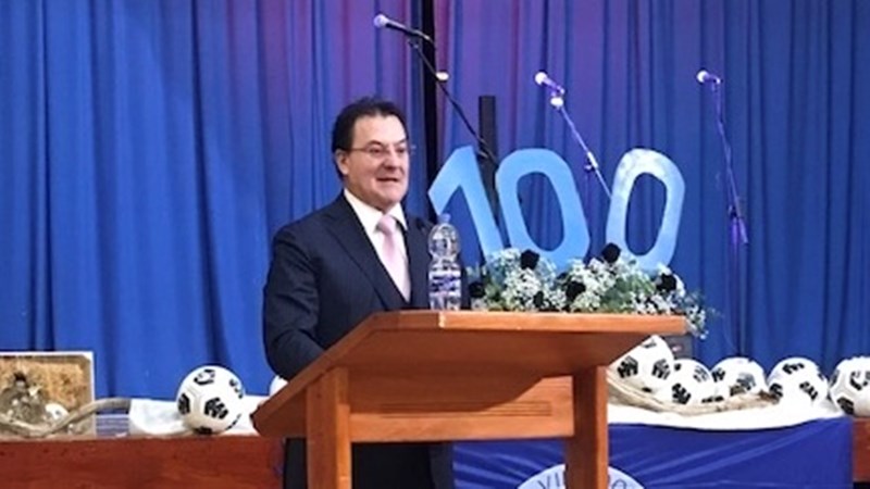Delegacija HNS-a uveličala stotu obljetnicu Nogometnog kluba Vinodol
