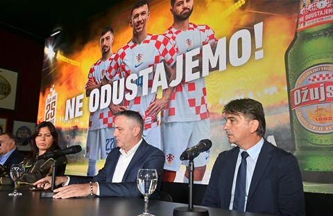 Žuja i HNS predstavili novu nogometnu kampanju i preliminarni popis igrača za EURO 2024