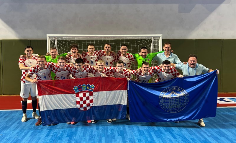 Hrvatska sveučilišna futsalska reprezentacija zlatna na Svjetskom prvenstvu u Šangaju