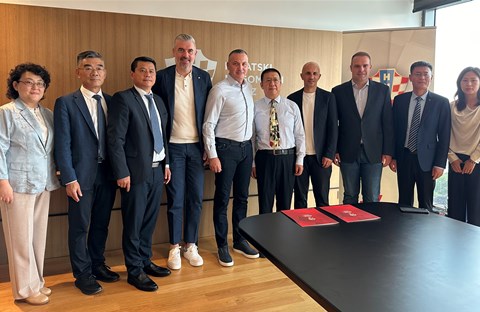Potpisan sporazum o suradnji HNS-a i Kineske nacionalne nogometne akademije