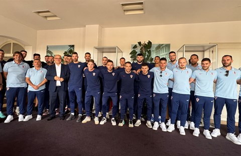 Gradonačelnik Slavonskog Broda upriličio prijem za futsalsku reprezentaciju