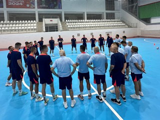 Hrvatska doputovala u Uzbekistan i odradila prvi trening