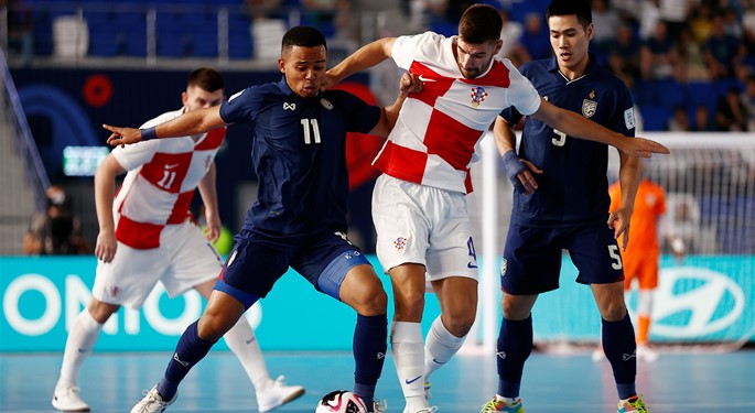 Croatia defeated by Thailand in the World Championship opener
