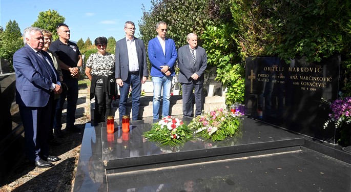 Delegacija HNS-a obilježila 11. obljetnicu smrti Vlatka Markovića